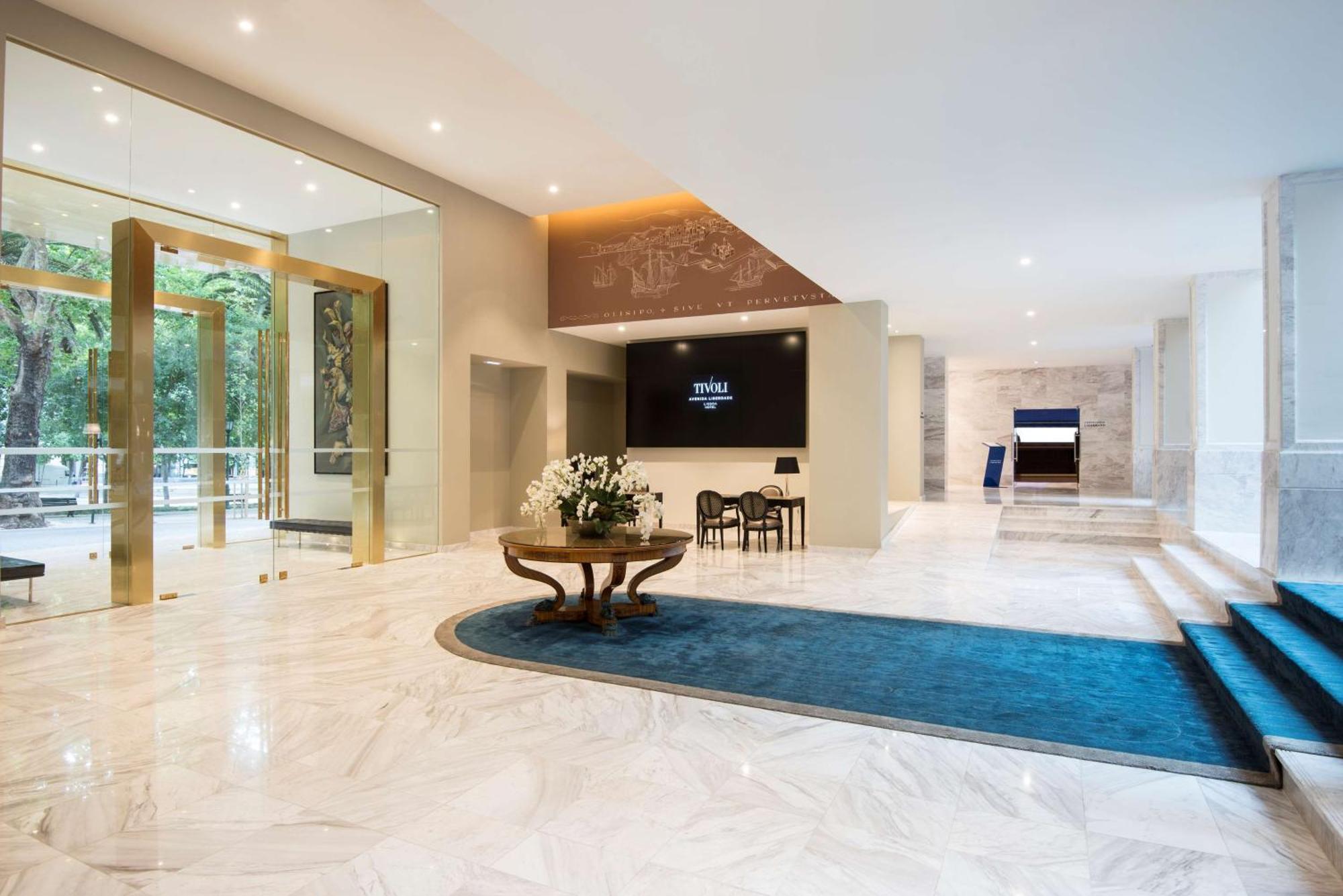 Tivoli Avenida Liberdade Lisboa - A Leading Hotel Of The World Bagian luar foto The lobby of the hotel